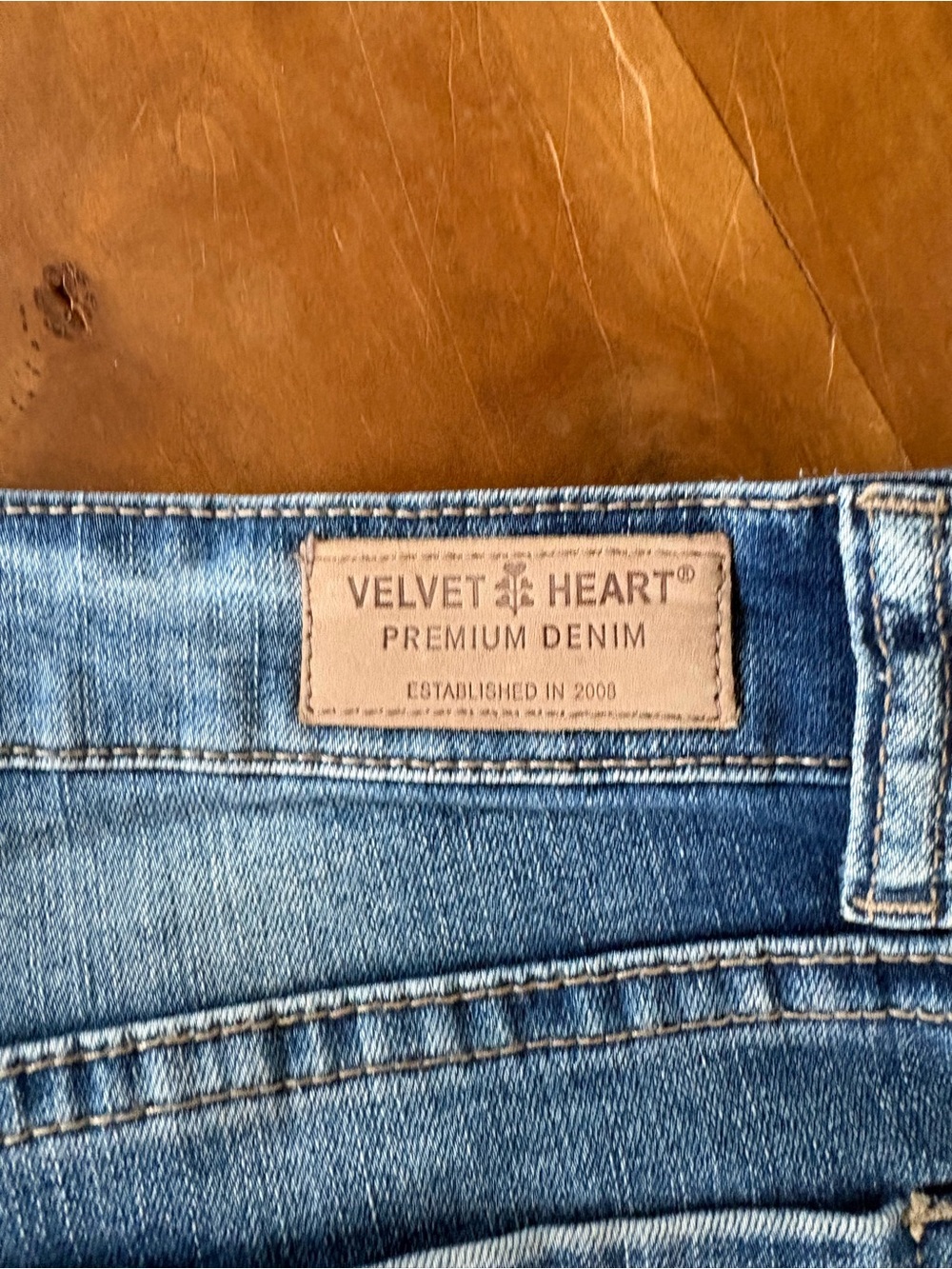 Velvet Heart Light Blue Distressed Skinny Jeans - Picture 9 of 9